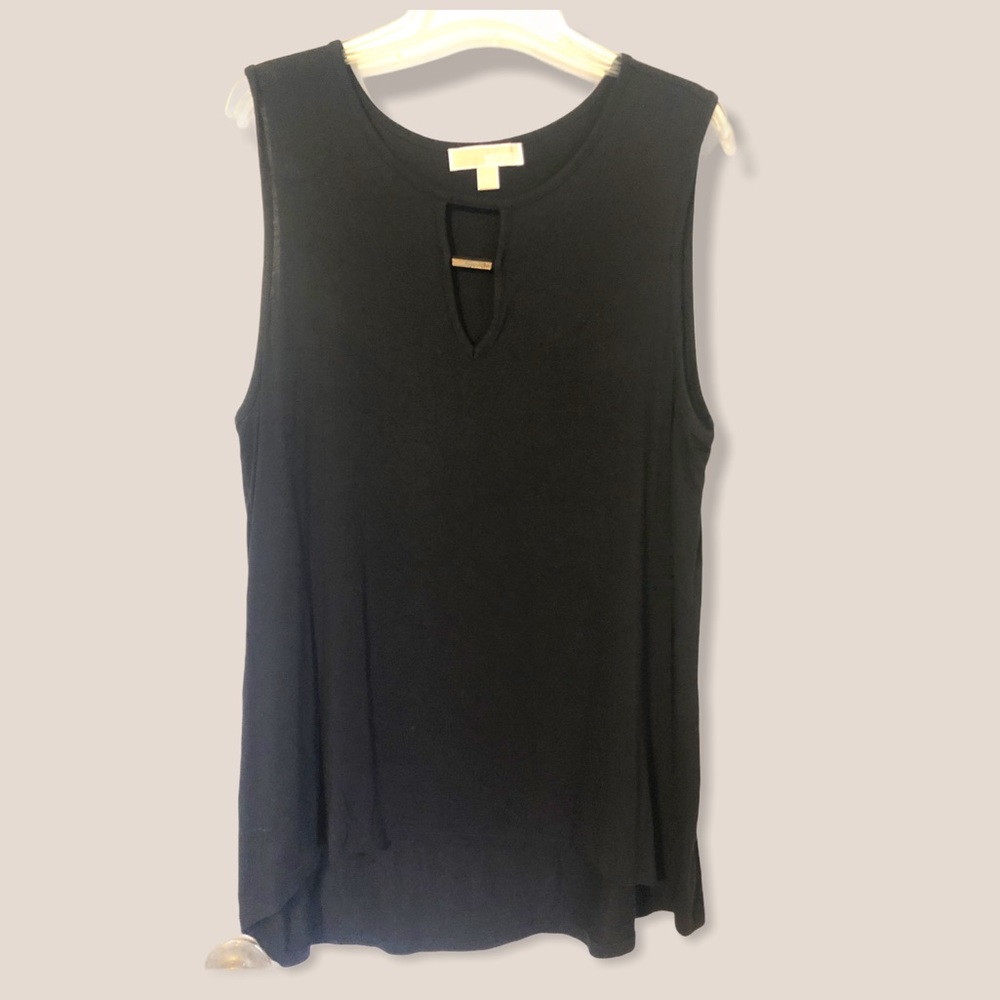 Michael Kors XL black sleeveless top